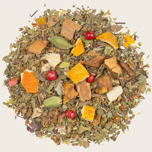 Tee Seeger Ayurvedischer Tee Terra Tulsi Orange Ingwer | Tee Seeger